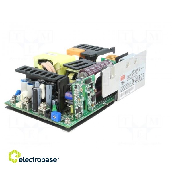 Power supply: switched-mode | open | 500W | 127÷370VDC | 90÷264VAC image 6
