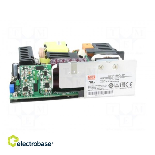 Power supply: switched-mode | open | 500W | 127÷370VDC | 90÷264VAC image 7