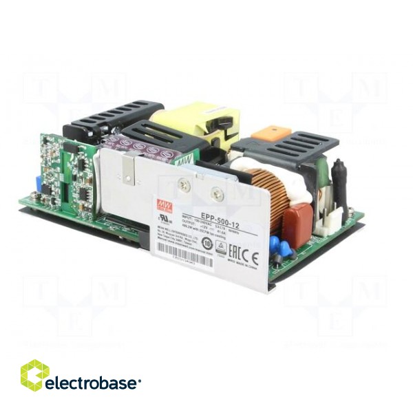 Power supply: switched-mode | open | 500W | 127÷370VDC | 90÷264VAC фото 8