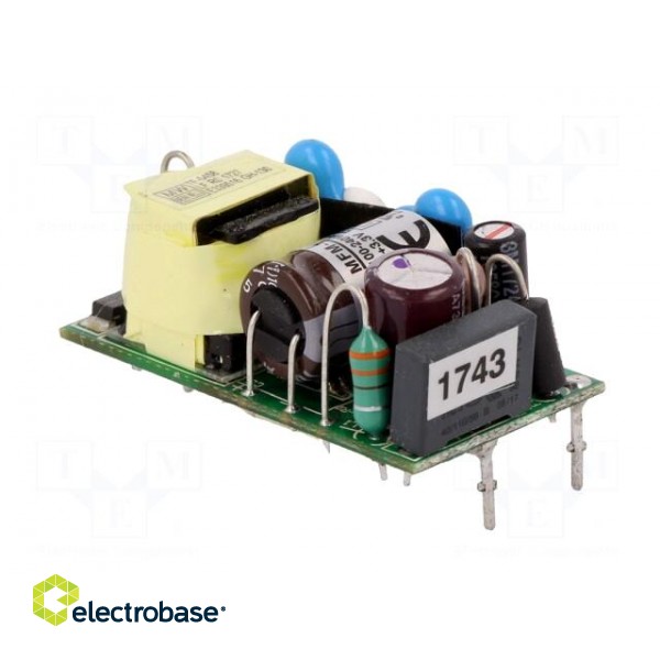 Power supply: switched-mode | open | 8W | 80÷264VAC | OUT: 1 | 3.3VDC paveikslėlis 8