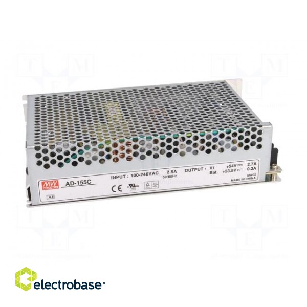 Power supply: buffer | for building in,modular | 156.5W | 54VDC фото 7