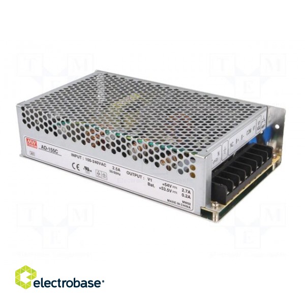 Power supply: buffer | for building in,modular | 156.5W | 54VDC фото 8