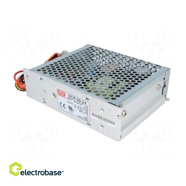 Power supply: buffer | for building in,modular | 49.7W | 27.6VDC фото 4