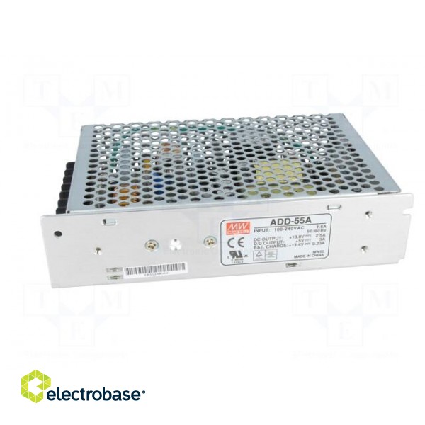 Power supply: buffer | for building in,modular | 52.58W | 13.8VDC фото 3