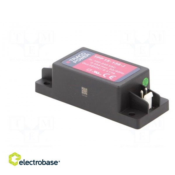 Power supply: switched-mode | for building in | 15W | 36VDC | 417mA image 4