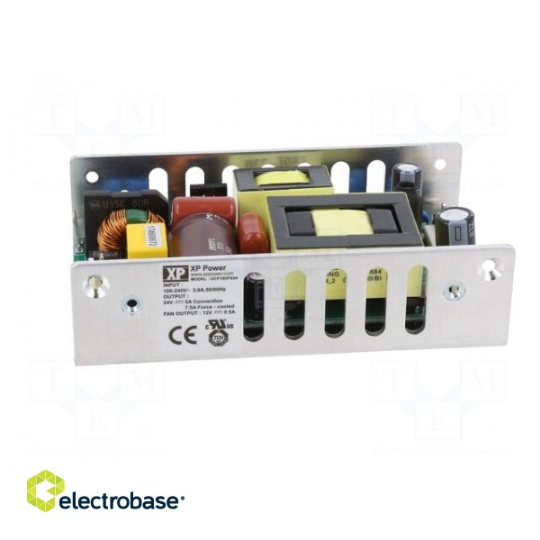 Power supply: switched-mode | for building in | 180W | 24VDC | 7.5A image 3