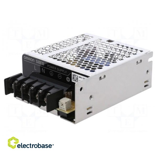 Power supply: switched-mode | for building in | 25W | 24VDC | 1.1A image 1