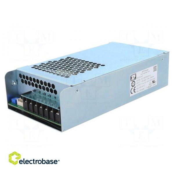 Power supply: switched-mode | for building in | 350W | 12VDC | 25A фото 1
