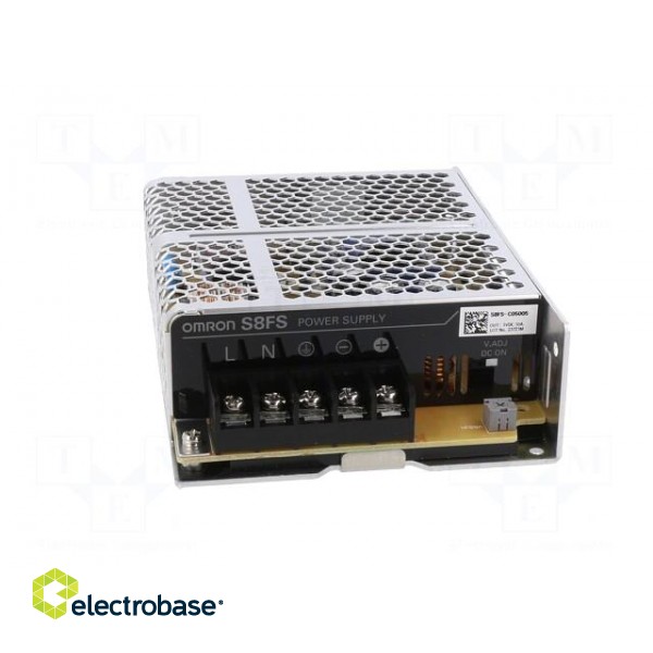 Power supply: switched-mode | for building in | 50W | 5VDC | 10A | 80% фото 9
