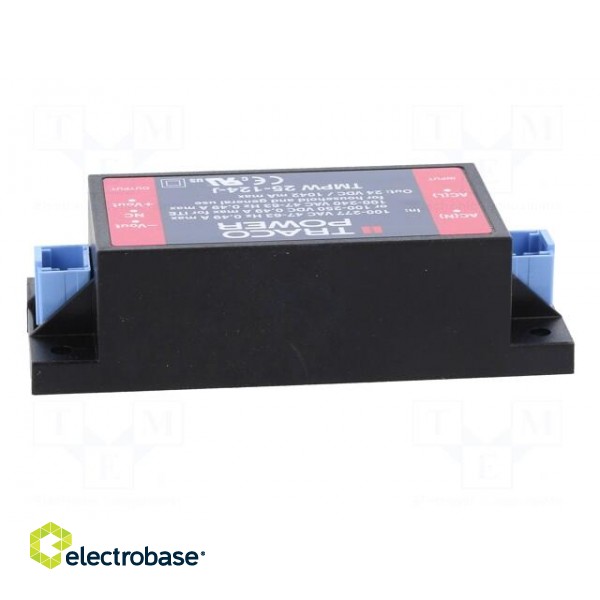 Power supply: switched-mode | for building in | 25W | 24VDC | 1042mA фото 7