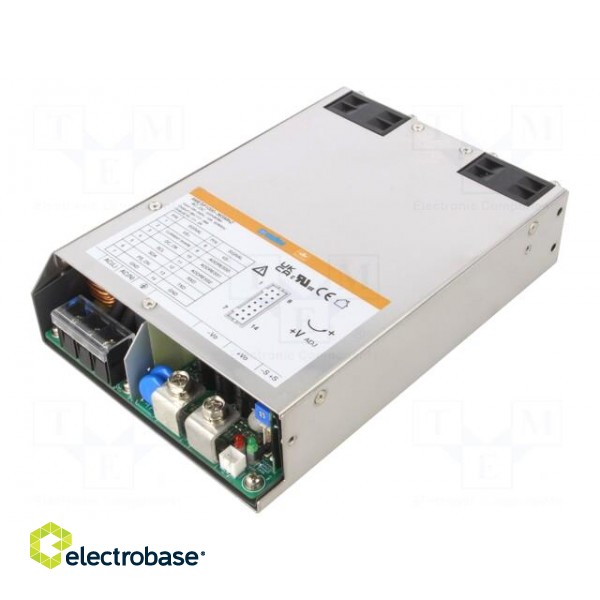 Power supply: switched-mode | for building in | 1000W | 36VDC | 28.8A