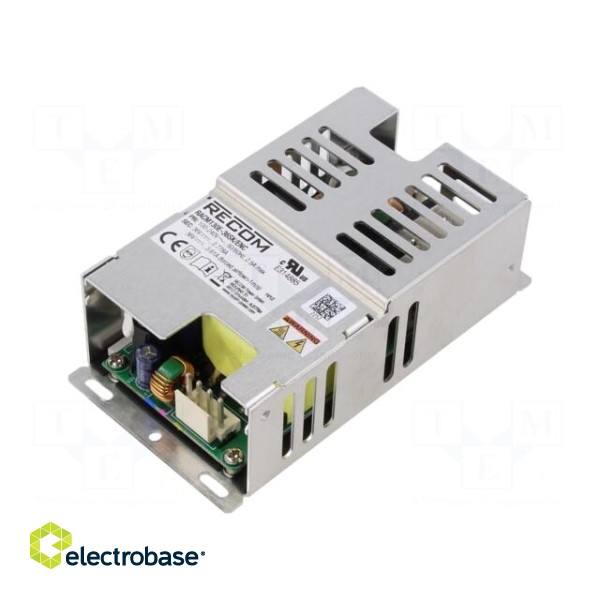 Power supply: switched-mode | for building in | 130W | 36VDC | 3.61A