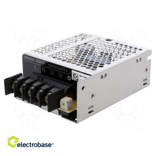 Power supply: switched-mode | for building in | 25W | 15VDC | 1.7A image 1