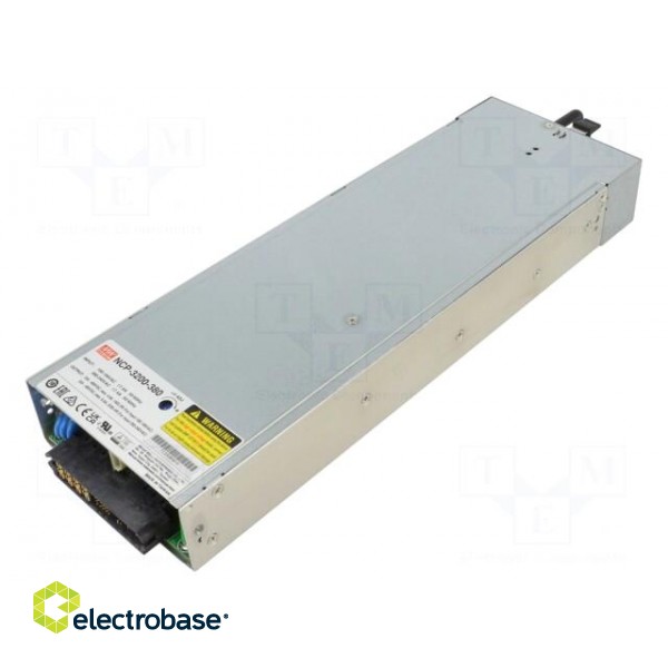 Power supply: switched-mode | for building in | 3206W | 380VDC | 8.4A