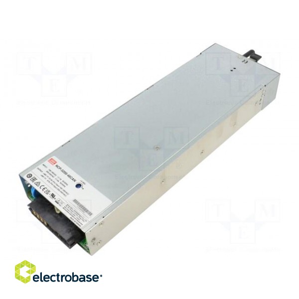 Power supply: switched-mode | for building in | 3216W | 48VDC | 67A