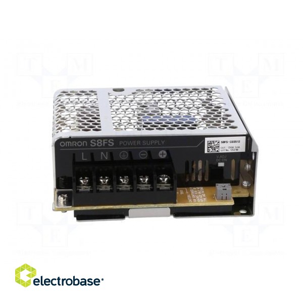 Power supply: switched-mode | for building in | 35W | 12VDC | 3A | 84% фото 9