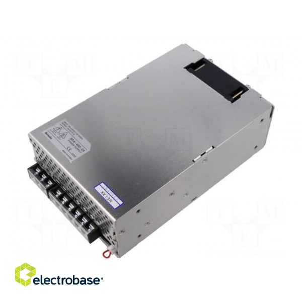 Power supply: switched-mode | for building in | 400.8W | 24VDC | 85%