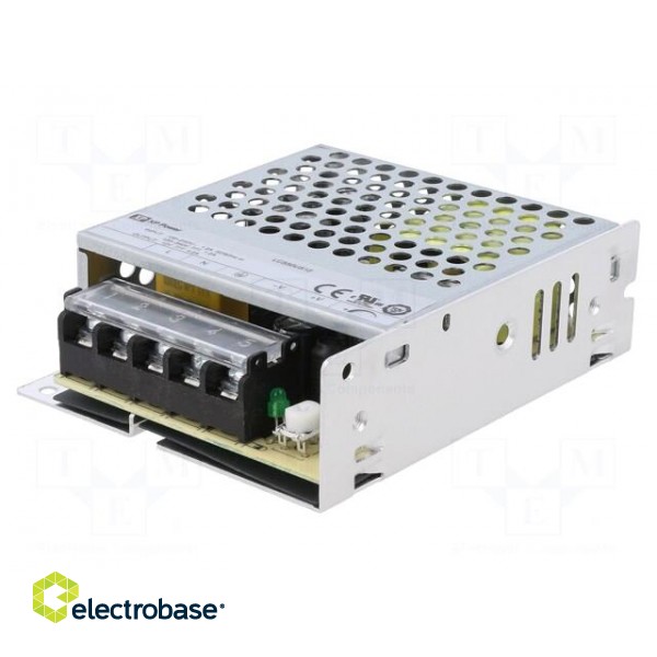 Power supply: switched-mode | for building in | 50W | 12VDC | 4.2A image 1