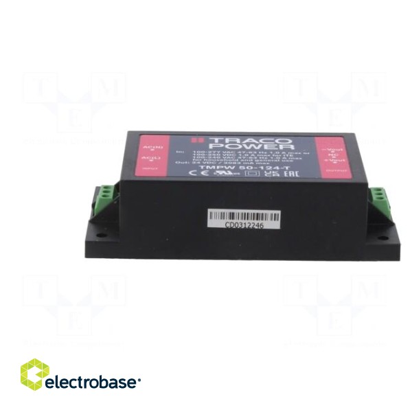 Power supply: switched-mode | for building in | 50W | 24VDC | 2083mA фото 3