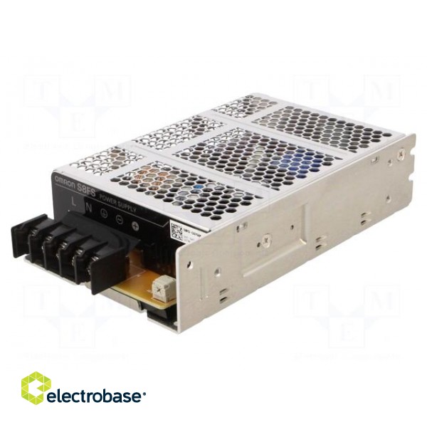 Power supply: switched-mode | for building in | 75W | 5VDC | 14A | 77% image 1