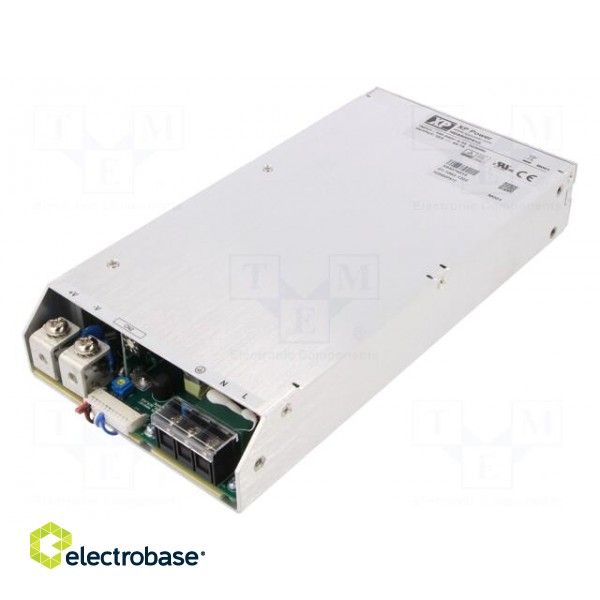 Power supply: switched-mode | for building in | 800W | 12VDC | 66.7A image 1