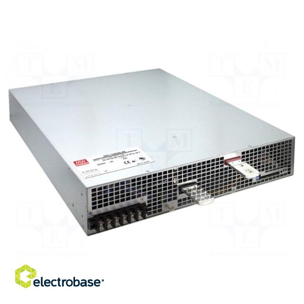 Power supply: switched-mode | modular | 10080W | 48VDC | 9.6÷57.6VDC