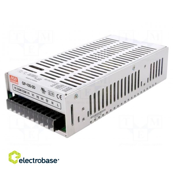 Power supply: switched-mode | modular | 104.8W | 5VDC | 199x98x50mm image 1