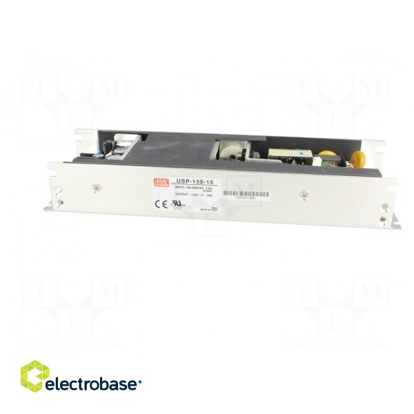Power supply: switched-mode | modular | 150W | 15VDC | 215x67.4x3mm фото 3