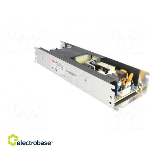 Power supply: switched-mode | modular | 150W | 15VDC | 215x67.4x3mm фото 4