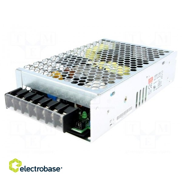 Power supply: switched-mode | modular | 150W | 7.5VDC | 159x97x38mm фото 1