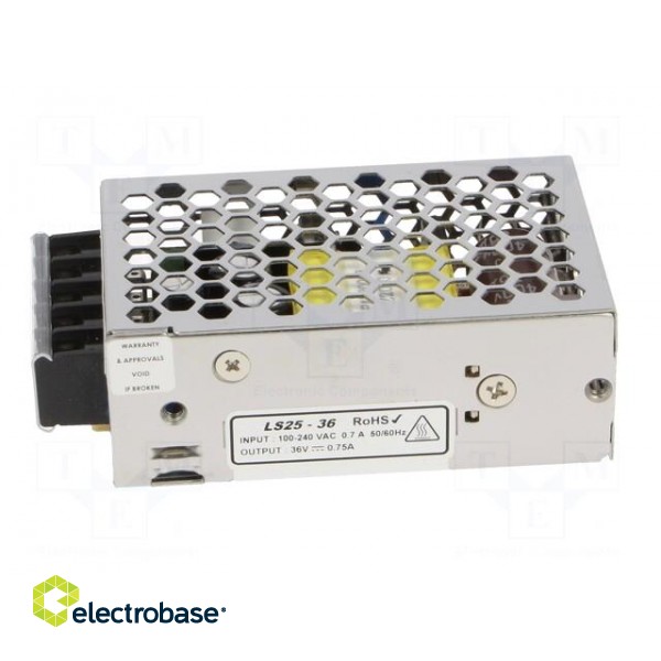 Power supply: switched-mode | for building in,modular | 25W | 36VDC image 3