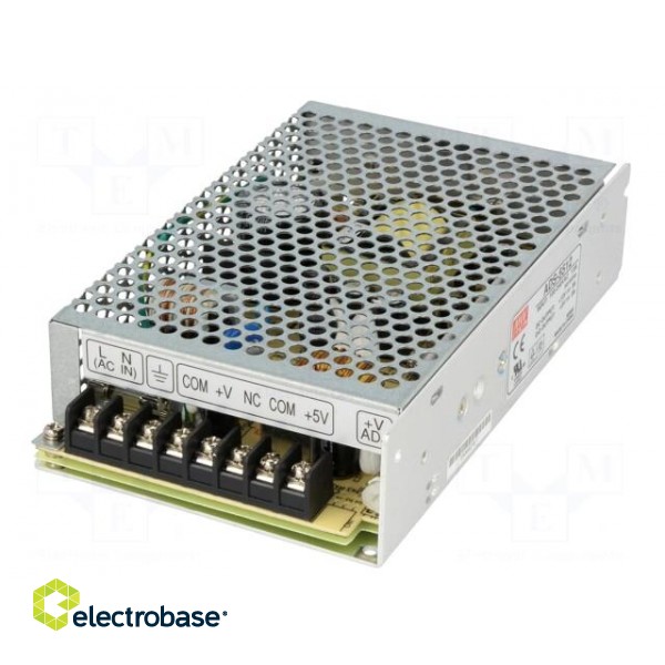 Power supply: switched-mode | modular | 51W | 12VDC | 159x97x38mm image 1