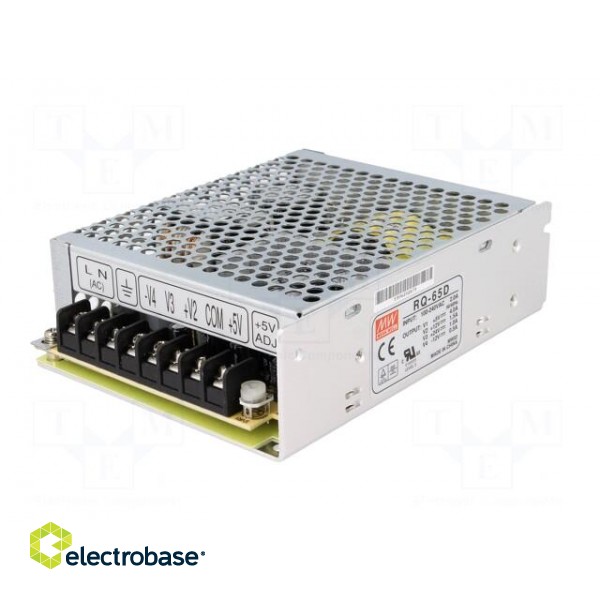 Power supply: switched-mode | for building in,modular | 68W | 5VDC image 2