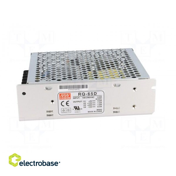 Power supply: switched-mode | for building in,modular | 68W | 5VDC image 3