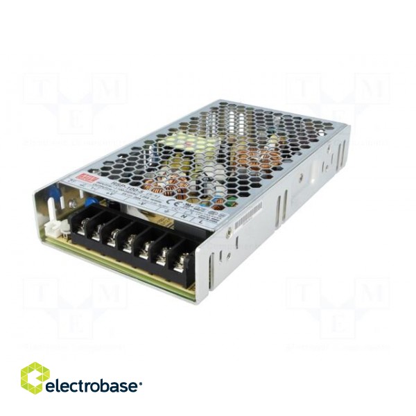 Power supply: switched-mode | modular | 100W | 5VDC | 179x99x30mm paveikslėlis 2