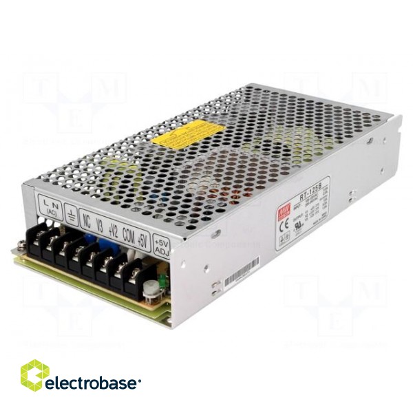 Power supply: switched-mode | for building in,modular | 132W | 5VDC image 1