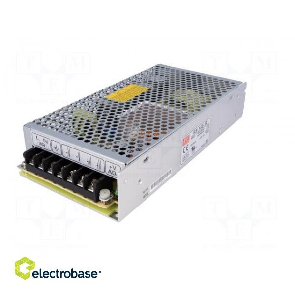 Power supply: switched-mode | for building in,modular | 150W | 83% image 2