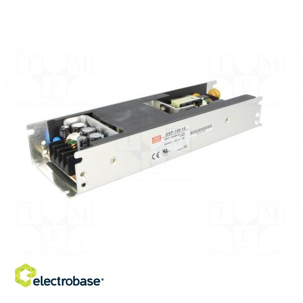 Power supply: switched-mode | modular | 150W | 15VDC | 215x67.4x3mm фото 2