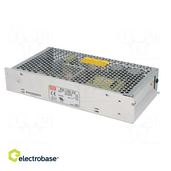 Power supply: switched-mode | modular | 156W | 24VDC | 199x98x38mm image 4