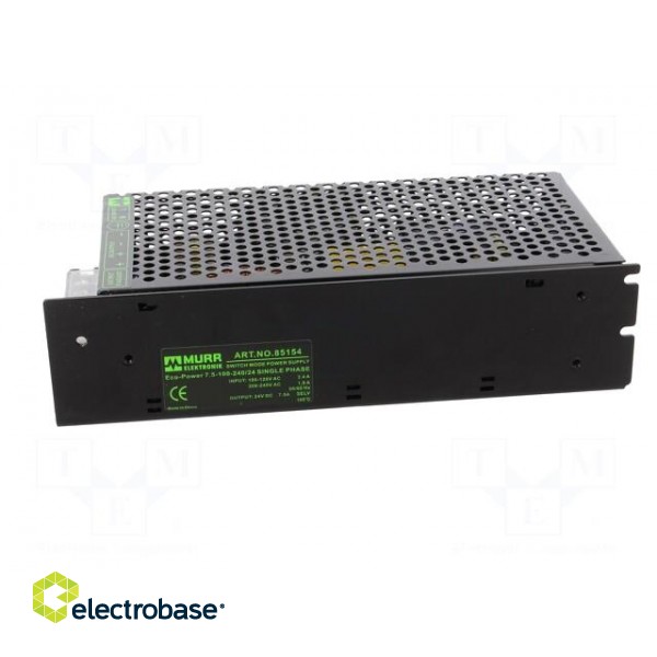 Power supply: switched-mode | modular | 180W | 24VDC | 205x100x50mm image 3