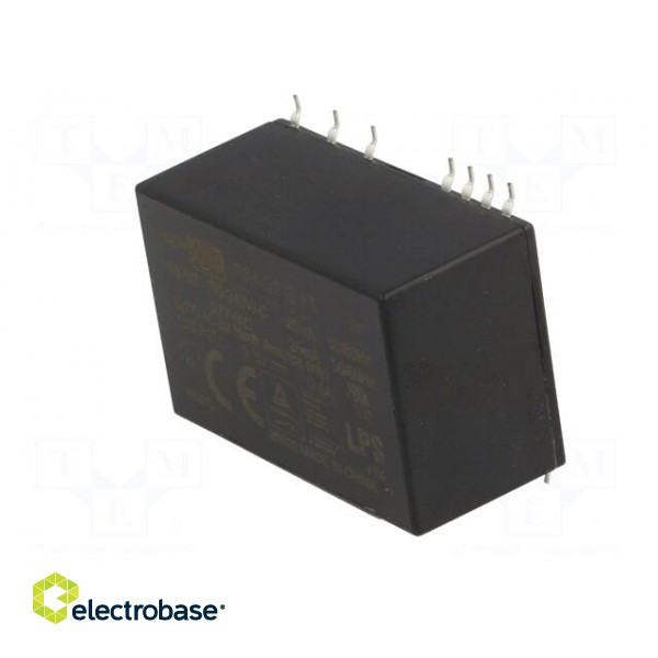 Power supply: switched-mode | modular | 2W | 3.3VDC | 33.7x22.2x16mm фото 4