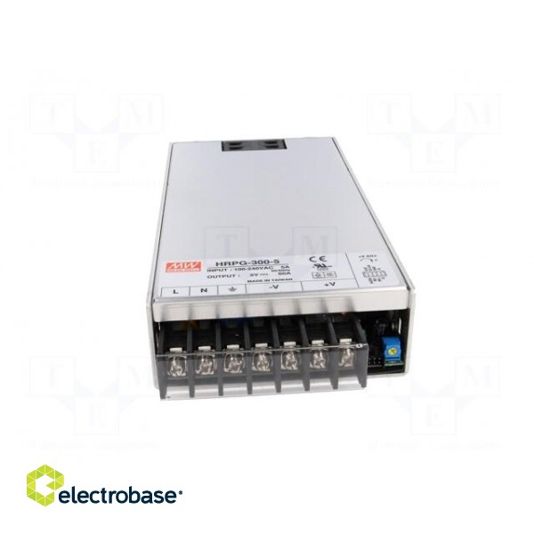 Power supply: switched-mode | modular | 300W | 5VDC | 199x105x41mm image 9