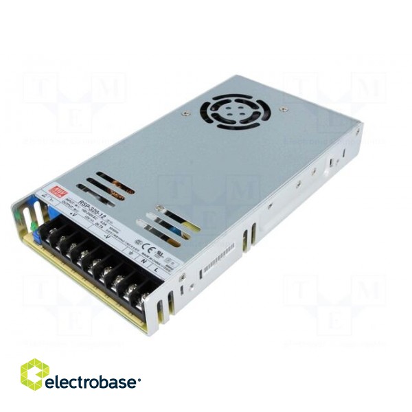 Power supply: switched-mode | modular | 320.4W | 12VDC | 215x115x30mm image 2