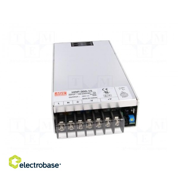 Power supply: switched-mode | modular | 330W | 15VDC | 199x105x41mm image 9