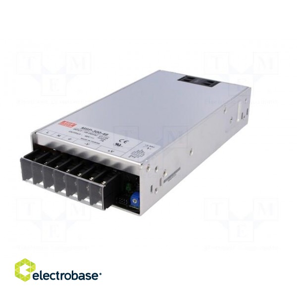 Power supply: switched-mode | modular | 336W | 48VDC | 199x105x41mm фото 2