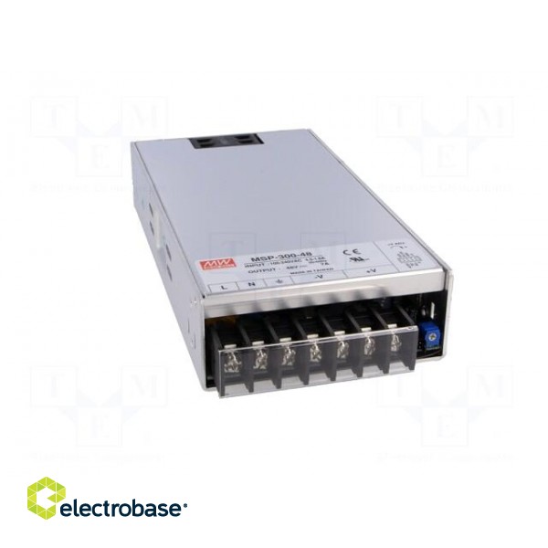 Power supply: switched-mode | modular | 336W | 48VDC | 199x105x41mm фото 9