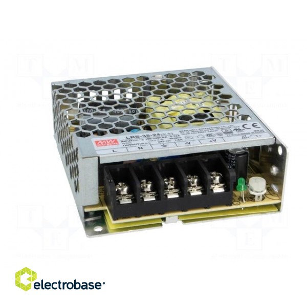 Power supply: switched-mode | for building in,modular | 36W | 24VDC image 9