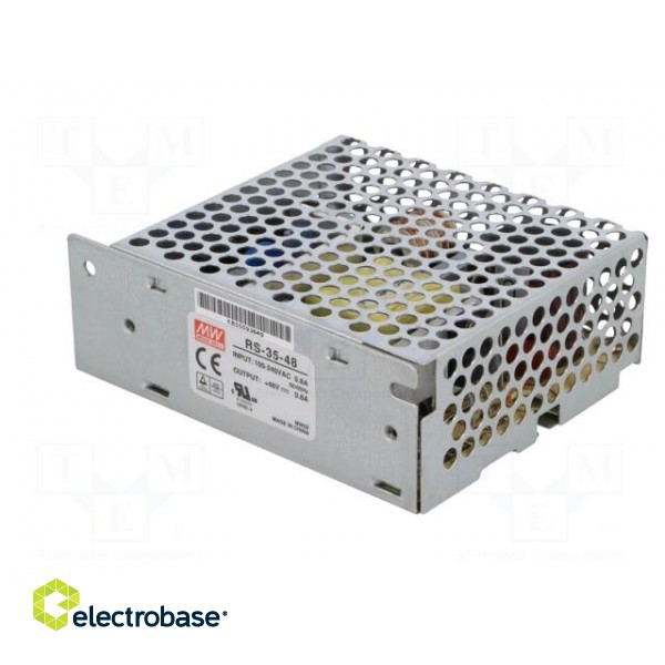 Power supply: switched-mode | for building in,modular | 35W | 48VDC paveikslėlis 4
