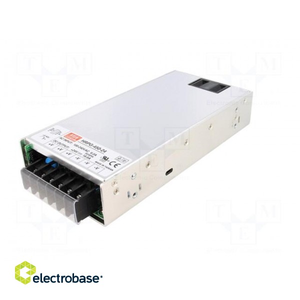 Power supply: switched-mode | modular | 451.2W | 24VDC | 218x105x41mm фото 2