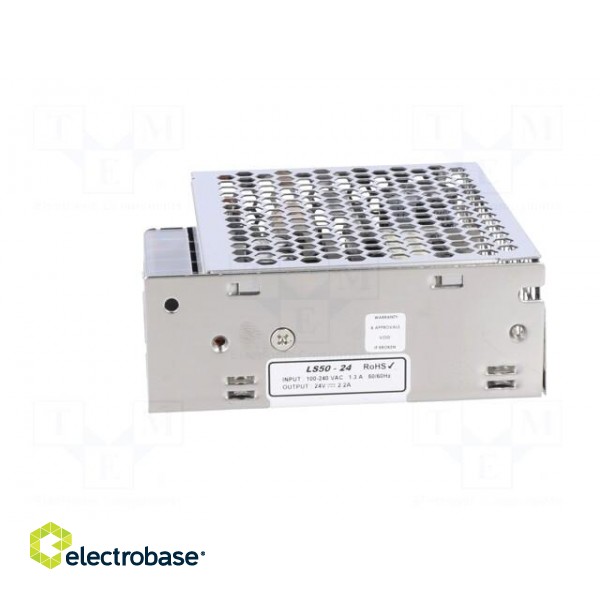 Power supply: switched-mode | for building in,modular | 50W | 24VDC image 3